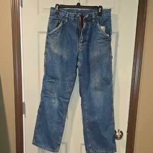 Faded Glory Blue Relaxed Fit Jeans Medium Wash